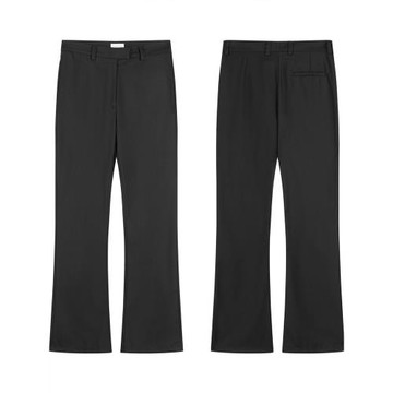 "NO LOGO" 春夏寬松通勤微喇西褲垂感TR面料休閑 clean fit 非517