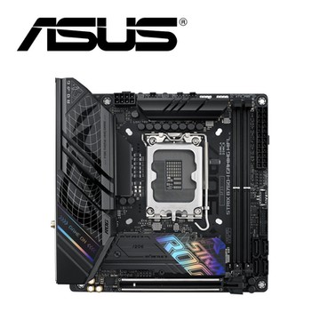 華碩 ROG STRIX B760-I GAMING WIFI 主機板+NZXT H210i 白 機殼