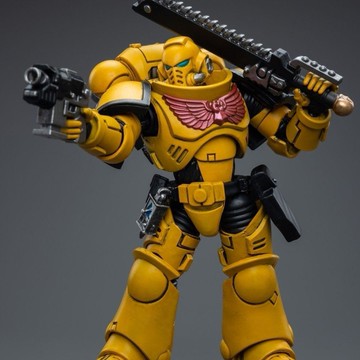 暗源錘40KU團/帝拳聖血狼團仲裁者四人組1:18兵人玩具機甲禮物男
