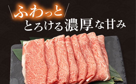  ウデ モモ スライス 500g 長崎和牛 A4 ～ A5ランク しゃぶしゃぶ すき焼き 大村市 肉のふじた[ACAF011]