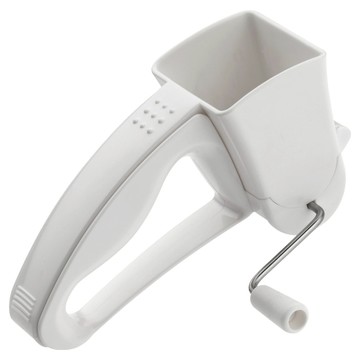 GP&me Show手搖式香草滾刀  1個  總尺寸 16 x 11.5 x 8cm/置放區 5.7 x 5cm/滾刀區 3.8 x 3.3cm  白色