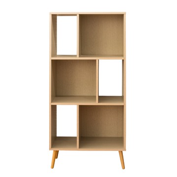 【dayneeds】無印風典藏書架-白橡木