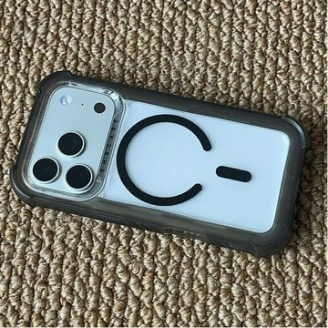 磨砂透明純色邊框厚邊防摔 適用iPhone 17 16 15 14 13 Pro Max i15 i16 i17 手機殼