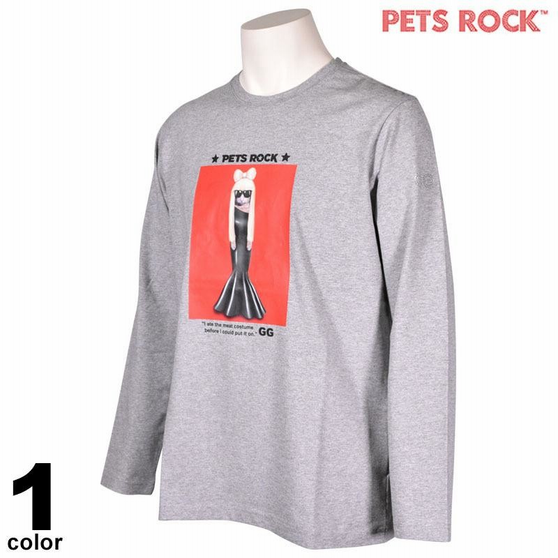 PETS ROCK ペッツロック 長袖 カットソー メンズ 2021秋冬 レディーガガ ペット Ｔシャツ ロゴ 15-1503-21 |  LINEブランドカタログ