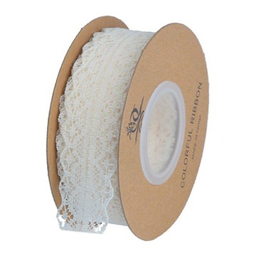 Day Lace 包裝緞帶 3cm  22m  象牙白  1捲