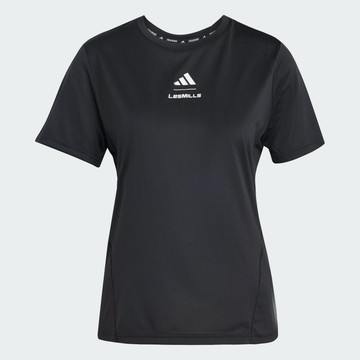 adidas LES MILLS 短袖上衣 T恤 女 JJ1431 官方直營