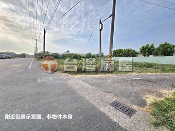 十二佃公學路角窗大面寬農地｜台南市安南區安吉段