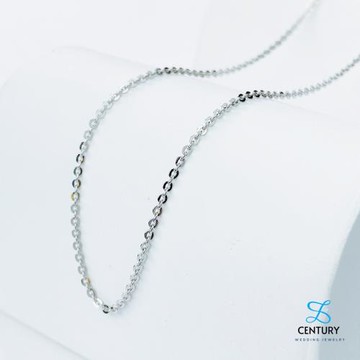 【世紀白金】Pt950鉑金（白金）精選鎖骨鍊系列 O字鍊