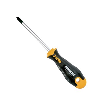 Felo 超軟柄十字起子 ERGONIC402 - PH1x80mm  1個