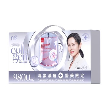 【m2 美度】院線白金膠原飲9800mg禮盒(15入/盒)