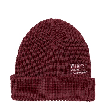 WTAPS BEANIE 02 BEANIE CTPL. COOLMAX®. FORTLESS BURGUNDY
