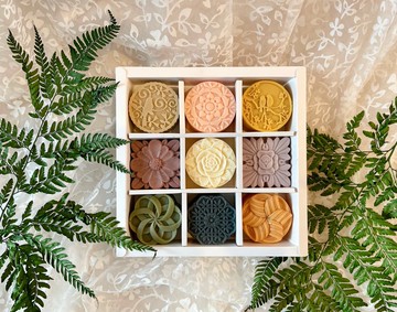 【預購優惠85折】植萃系中秋月餅皂禮盒-九宮格禮盒