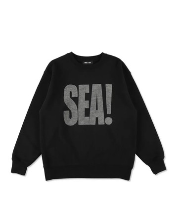 SEA! Crewneck Sweatshirt Black