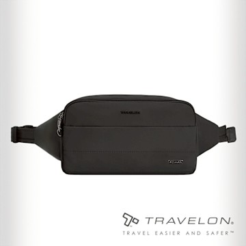 【Travelon美國防盜包】Roam防盜斜肩包-聯名款TL-43678A/防盜/可調式肩帶/旅遊腰包/戶外隨身包
