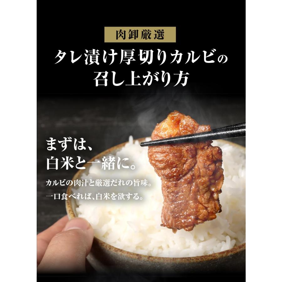 肉 福袋 カルビ 焼肉 焼肉セット bbq バーベキュー 焼き肉 牛肉 セット 本格 厚切り 500g