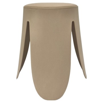 MH 家居 現代風香蕉皮革椅凳 PP椅腳 PU皮革坐墊  奶油米  2張