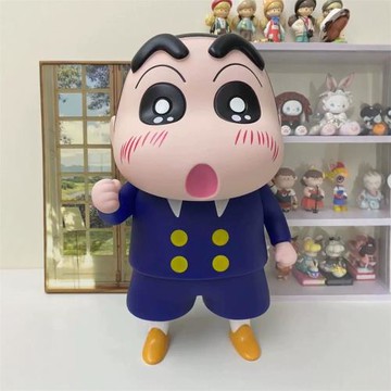 蠟筆小新公仔手辦送生日禮物 42CM超大1比1 潮玩動漫模型