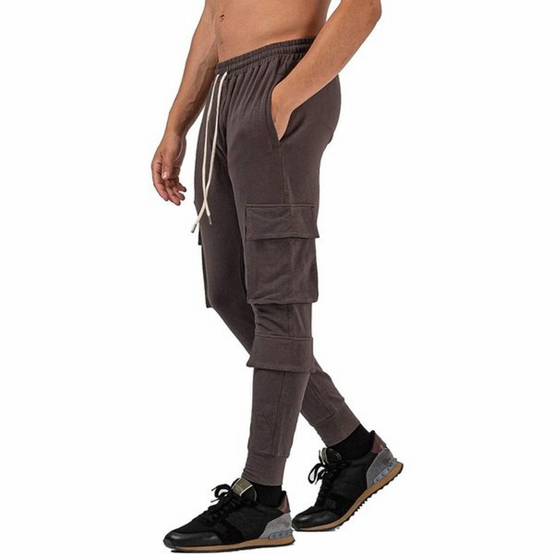 メンズ スポーツ パンツ ロング 夏 ジャージ メンズ パンツ 無地 アウトドア ブラウン L 通販 Lineポイント最大0 5 Get Lineショッピング