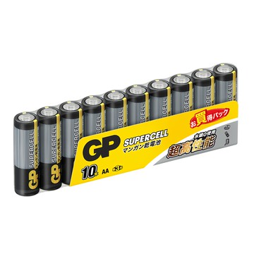 GP Batteries 超霸 3號超級碳鋅電池 1.5V  10顆  1組