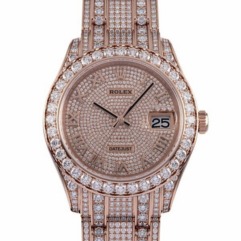 ロレックス ROLEX デイトジャスト パールマスター 39 86405RBR