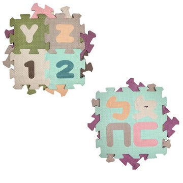 【PMU必美優】莫蘭迪系列教學組-英文數字36片組+注音10片組