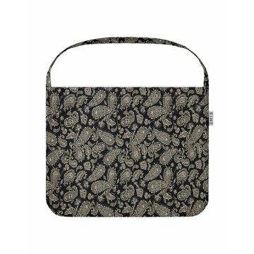 韓國 emis PAISLEY ECO BAG 韓國製 經典佩斯利印花托特包 黑色BLACK