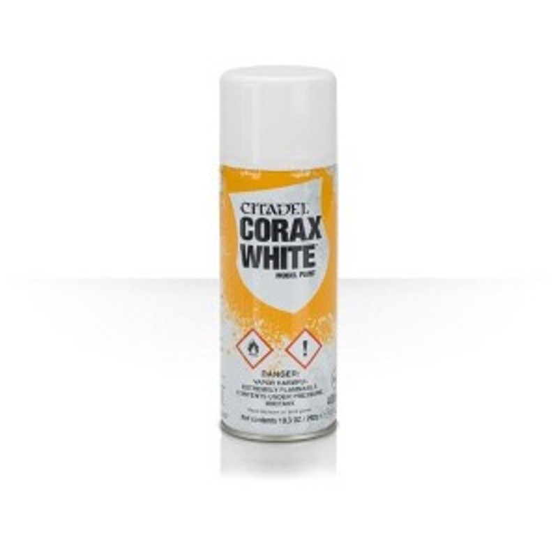 5011921063277:シタデルカラー コラックス・ホワイト（アンダーコート）Corax White Spray【新品】 フィギュア塗料  ゲームズワークショ… 通販 LINEポイント最大6.0%GET | LINEショッピング