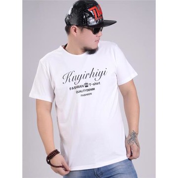 2025加肥加大男裝t恤短袖特大號超大碼胖子肥佬體恤男士半袖上衣