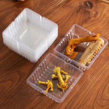 🔥臺灣出貨🔥免洗吐骨碟 一次性吐骨碟 桌面垃圾盒 家用餐桌放菜塑料吐骨碟盤子 水果糖果盤 免洗桌面垃圾盒