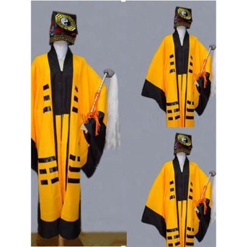古裝林正英同款道袍茅山道士捉妖計清朝官服僵尸服先生道服演出服
