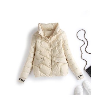 小款羽絨棉服女短款2024冬季新款時尚洋氣小個子棉襖修身顯瘦外套