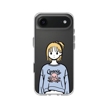 iPhone Air Clear Case（相機按鈕） 透明 - Contemporary Tokyo - 章魚
