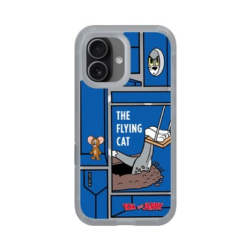 iPhone 17 AirX 流變灰 - 湯姆貓與傑利鼠 Tom and Jerry - The Flying Cat