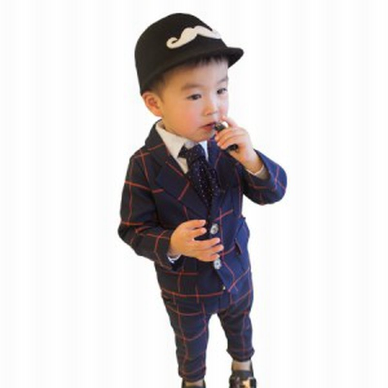 キッズ スーツ おしゃれ セットアップ フォーマル 入学式 発表会 演奏会 男の子 ジャケット ロング パンツ 2点セット 長袖子供服 男 入学 通販 Lineポイント最大1 0 Get Lineショッピング