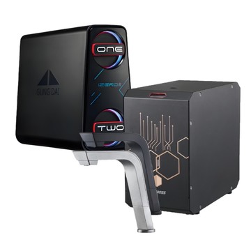 【宮黛GUNG DAI】GD-CROSS新廚下溫熱全智慧互動式飲水機【宮黛-臥式櫥下型無桶純水機｜漏水偵測｜濾心更換提醒｜贈全台安裝】