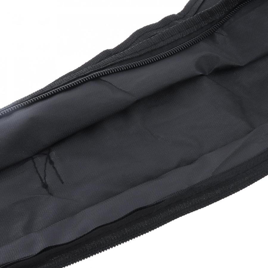 21インチの黒のポータブルウクレレ ギターバッグソフトケース600Dオックスフォード生地単層バッグシングルショルダーバックパックパッド入り