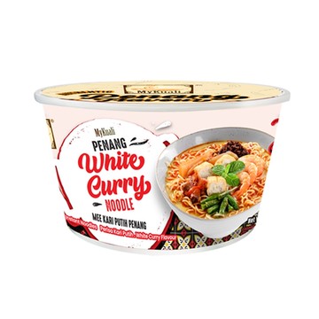 Mykuali檳城 白咖哩風味碗麵(110g)