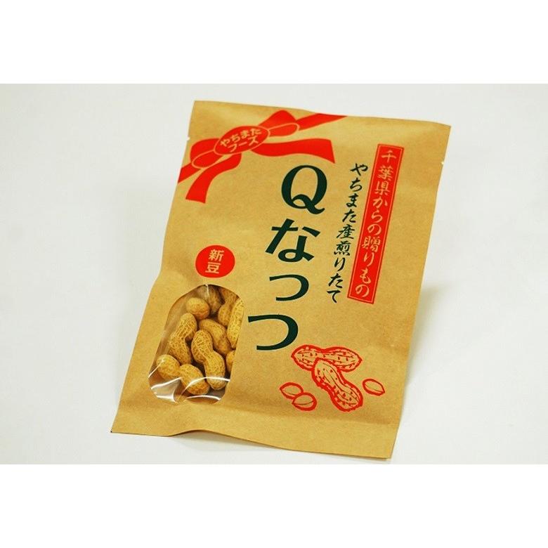 新品種『やちまた産 Qなっつ（キューナッツ）』 千葉県八街産 落花生 焙煎 100g×2袋 ※常温 送料無料
