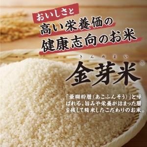 ふるさと納税  金芽米特別栽培米農林48号2kg×２ 山梨県北杜市