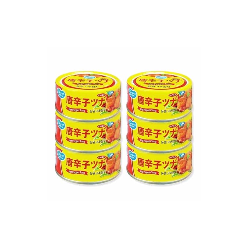 東遠 唐辛子ツナ缶詰（100g） 6個セット