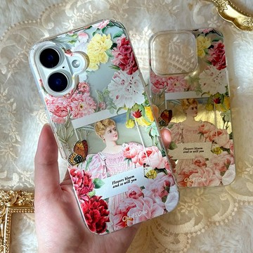 【現貨出清】iPhone 16 名畫拼貼系列 防摔手機殼
