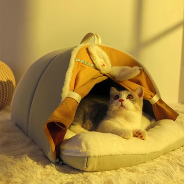 猫窝冬季保暖可拆洗封闭式帐篷猫屋大号狗窝成猫幼猫猫咪宠物猫床 99購物節