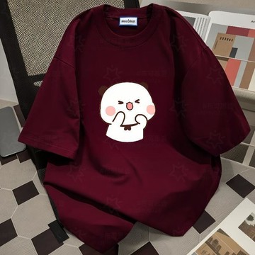 【重磅純棉】情侶衣 情侶裝 布布一二情侶裝  一二布布衣服  一二女裝 布布男裝 男女同款 寬鬆百搭上衣 短袖T恤