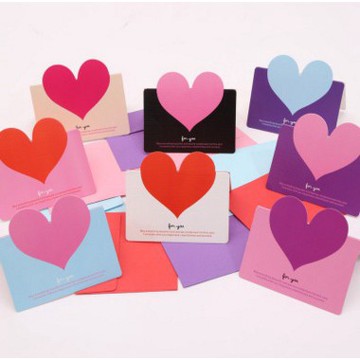 【STU】愛心立體卡片 表白卡片 愛心卡片 對折卡片 卡片 父親節卡片 小卡片 對折卡片 生日卡片 邀請卡 教師節