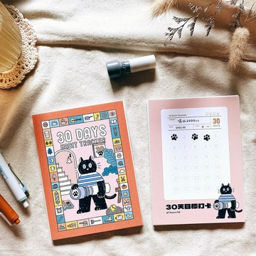 Dimanche 30天目標打卡套組/ 貓咪 eslite誠品