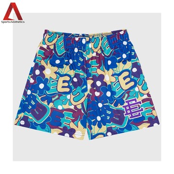 男士休閒運動短褲 夏季 速乾 透氣 健身 跑步 沙灘褲 現貨