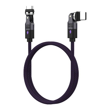 ENERGY FORT Type-C to Type-C 540° 旋轉數據線(240W)(1.2M)