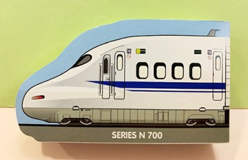 【震撼精品百貨】Shin Kan Sen 新幹線 三麗鷗新幹線造型便條本/筆記本-藍#35872 震撼日式精品百貨
