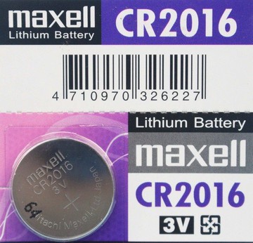 maxell CR2016 鈕扣型鋰電池 3V/一顆入(促40) 水銀電池 手錶電池-傑梭【APP滿額下單10%點數(單一帳號最高1000點)】4/30止