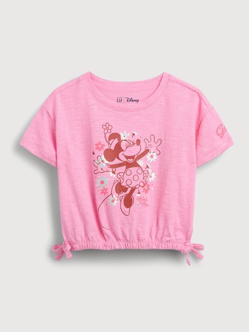 Gap × Disney迪士尼嬰兒及幼兒有機棉蝴蝶結圖案T恤